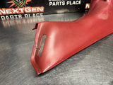 97-04 C5 CORVETTE LH SIDE SEAT BELT TRIM FIRETHORN RED OEM 10258545 #1425