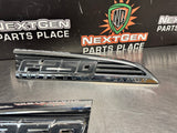 2011 FORD F250 LARIAT LH RH DRIVER PASSENGER SIDE FENDER EMBLEMS OEM #1346