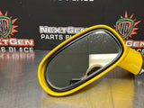 05 - 13 C6 CORVETTE DRIVER LH SIDE MIRROR VELOCITY YELLOW OEM #764