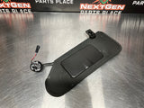 05-13 C6 CORVETTE LH DRIVER SIDE SUN VISOR W HOMELINK #764