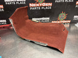 97-04 C5 CORVETTE CARGO TRUNK REAR RH CARPET FIRETHORN RED 10403334 #1425