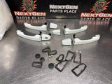08-09 PONTIAC G8 WHITE LH/RH SIDE EXTERIOR DOOR HANDLES FRONT & REAR OEM #1423