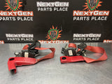 2007 C6 CORVETTE COUPE  DRIVER / PASSENGER SEAT BELTS OEM #1080