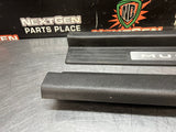 2013 FORD MUSTANG GT LH AND RH ILLUMINATED DOOR SILL TRIM SET OEM #1588
