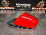2015 FORD MUSTANG GT LH DRIVER SIDE VIEW MIRROR RED OEM #815