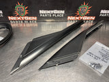 2006 C6 CORVETTE EXTERIOR A PILLAR TRIM with HARDWARE OEM #1407