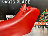 97-04 C5 CORVETTE LH SIDE SEAT BELT TRIM FIRETHORN RED OEM 10258545 #1150