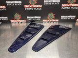 10-14 FORD MUSTANG GT AFTERMARKET EXTERIOR REAR WINDOW LOUVRE KONA BLUE 730