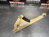 05 - 13 C6 CORVETTE CENTER CONSOLE DASH SIDE TRIM CASHMERE OEM 15250417 #1364