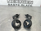 97-04 C5 CORVETTE SUN VISOR BEZEL TRIM MOUNT AND CLIP SET #VV824