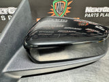2014 FORD MUSTANG GT LH DRIVER SIDE VIEW MIRROR BLK OEM #675