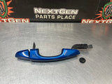2017 FORD MUSTANG GT RH EXTERIOR DOOR HANDLE KONA BLUE OEM #1203
