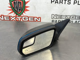 10-14 FORD MUSTANG GT LH DRIVER SIDE VIEW MIRROR GRABBER BLUE OEM #491