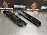 2014 FORD MUSTANG GT HOOD VENT LOUVERS PAIR BLK OEM #706