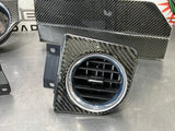 2013 FORD MUSTANG GT CARBON STICK ON INTERIOR TRIM SET OEM #405