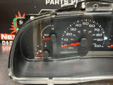 2002 FORD F350 7.3 DIESEL INSTRUMENT CLUSTER OEM #817