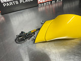 05 - 13 C6 CORVETTE DRIVER LH SIDE MIRROR VELOCITY YELLOW OEM #764