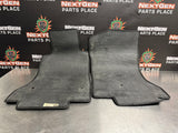 2011 C6 CORVETTE LLOYD FRONT FLOOR MATS BLACK OEM #741