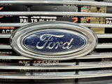 2009 FORD F250 F350 DIESEL HARLEY BLACK FRONT UPPER GRILLE OEM #W430