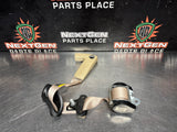2006 C6 CORVETTE RH PASSNEGER SEAT BELT  CASHMERE OEM #1364