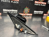 2011 FORD MUSTANG GT LH DRIVER SIDE VIEW MIRROR BLCK OEM #1357