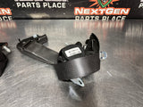 2007 C6 CORVETTE FRONT SEAT BELTS DRIVER / PASSENGER BLK OEM #1520