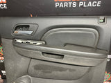 2011 GMC DENALI 1500 RH PASSENGER REAR LEATHER DOOR PANEL OEM #889