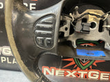 2007 FORD F350 STEERING WHEEL W CRUISE CONTROL, STEREO, TEMP FAN OEM 5C74-3F563-ACW #1296