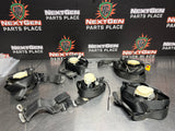 08 09 10 FORD F250 F350 CREW CAB SEAT BELTS SET FRONT and REAR RH LH OEM #729