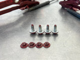 10-14 FORD MUSTANG TRUNK HINGES RUBY RED OEM #295