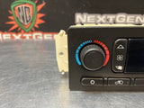 2007 CHEVY SILVERADO 2500HD AC HEATER CLIMATE CONTROL 15855848 OEM #1141