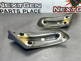 2001 CAMARO Z28 REAR QUARTER PANEL SPOILER EXTENSIONS LIGHT PEWTER METALLIC #329