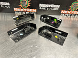 2008 FORD F250 LH & RH FRONT AND REAR DOOR WOODGRAIN WINDOW SWITCH SET OEM #298