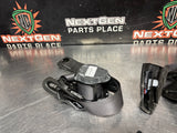 2012 C6 CORVETTE FRONT SEAT BELTS DRIVER / PASSENGER BLK OEM #1409