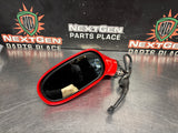 97 - 04 C5 CORVETTE LH DRIVER SIDE MIRROR TORCH RED OEM #1374