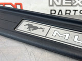 2018 FORD MUSTANG GT LH AND RH LIGHTED DOOR SILL TRIM SET OEM #378