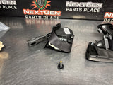 2007 C6 CORVETTE FRONT SEAT BELTS DRIVER / PASSENGER BLK OEM #1520
