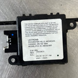 1999 C5 CORVETTE KEYLESS ENTRY RECEIVER MODULE 10422621 OEM VV442
