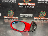 2004 PONTIAC GTO LH DRIVER SIDE MIRROR TORRID RED OEM #1306