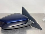 10-14 FORD MUSTANG GT RH PASSENGER SIDE VIEW MIRROR KONA BLUE OEM #1493