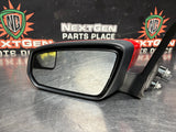 2013 FORD MUSTANG GT LH DRIVER SIDE VIEW MIRROR RED OEM #1298