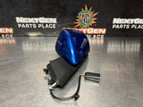2017 FORD MUSTANG GT LH DRIVER SIDE VIEW MIRROR BLUE OEM #1378