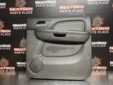 2011 GMC DENALI 1500 RH PASSENGER REAR LEATHER DOOR PANEL OEM #889