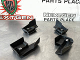 2011 MUSTANG GT DRIVER/PASSENGER SEAT TRACK COVERS OEM #395