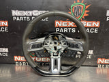 15-17 FORD MUSTANG SHELBY STEERING WHEEL ALCANTARA/ LEATHER OEM #1528