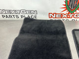 97-04 C5 CORVETTE FRONT FLOOR MATS BLACK OEM #361