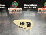 2013 C6 CORVETTE LH DRIVER WINDOW SWITCH TAN OEM #1038