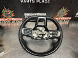 2024 FORD MUSTANG GT STEERING WHEEL W PADDLE SHIFTERS OEM #1392
