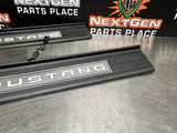 2017 MUSTANG GT CONVERTIBLE ILLUMINATED DOOR SILL PANELS OEM #794