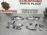 08-09 PONTIAC G8 PAINTED LH RH EXTERIOR DOOR HANDLE FRONT & REAR MAVERICK SILVER METALLIC #392